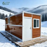 Maison préfabriquée pliable de Chine, design étanche à la poussière et à l'eau, maisons modulaires préfabriquées pliables, certification CE UL SAA