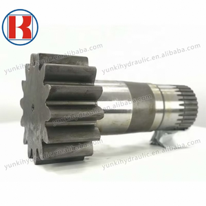 YUNKI Original pour Moteur d'orientation d'excavatrice FLUTEK RG20, Arbre de pignon de boîte de vitesses, Arbre rotatif 14 dents en Fer et Acier - Product Image 4