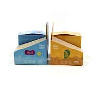 Nouveau matériel prix d'usine personnalisé blanc carton papier cadeau emballage emballage PDQ affichage boîte de papier avec emballage alimentaire
