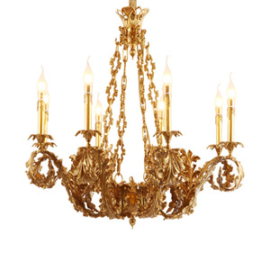 Lustre LED en acier inoxydable doré, base d'ampoule E26, lumière blanc chaud 3500K, hauteur réglable, lampe suspendue pour salon - Product Image 2