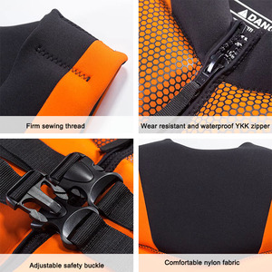 Logotipo de impresión personalizado Deportes acuáticos Natación Chalecos salvavidas <span class=keywords><strong>Chaleco</strong></span> para <span class=keywords><strong>pesca</strong></span> marítima Adultos Mujeres Wake Board Rafting <span class=keywords><strong>Chaleco</strong></span> salvavidas - Product Image 3