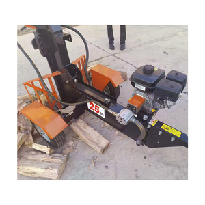 Macchina per la lavorazione del legno 7HP con avviamento manuale orizzontale a benzina idraulico per legna da ardere splitter per la foresta - Product Image 4