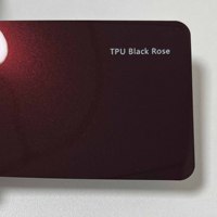 Film de protection de peinture automobile auto-cicatrisant TPU couleur rose noir, film anti-rayures pour voiture
