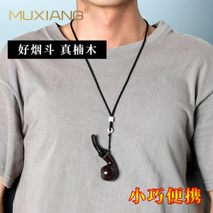 Mini Pipe Bent Type 3mm Filter Portable Smoking Accessory For Men Personal Gift - Product Image 4