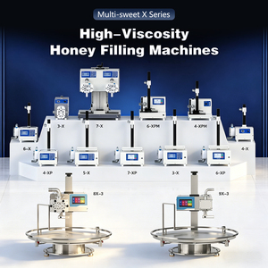 Smart <b>Honey</b> Glass <b>Jar</b> <b>Filling</b> <b>Machine</b> Semi Automatic Viscous Liquid Filler for <b>Honey</b> Ketchup Sauce 220V High Accuracy - Product Image 1