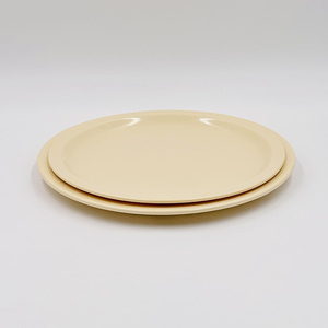 Juego de Vajilla de Melamina de Grado Alimenticio de 12 Piezas para 4 Personas, Incluye Platos Laterales de 9 Pulgadas, Platos Principales de 10 Pulgadas y Tazones de 5 Pulgadas - Product Image 5