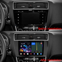Penhui pemutar DVD mobil Android, untuk Subaru Outback 5 2014 - 2018 Legacy 6 2014 - 2017 Radio navigasi GPS Audio Video CarPlay DSP