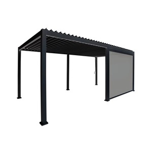 Pantalla DE PRIVACIDAD extraíble de aluminio de tamaño personalizado Nsect Proof Net para accesorios de pérgola a prueba de viento para pérgola al aire libre - Product Image 3