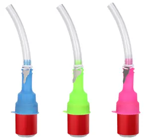 New Design can beer snorkel funnel tube with key tool