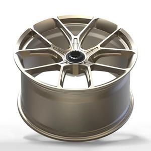 Jantes en alliage d'aluminium forgé sur mesure 1 pièce, roues de luxe à blocage central 18 19 20 21 22 pouces pour Porsche 911 718 <span class=keywords><strong>Lamborghini</strong></span> Urus - Product Image 3