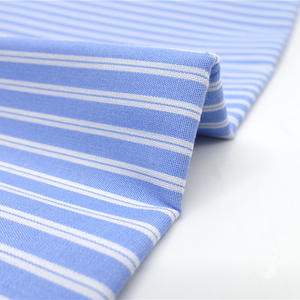 Skygen 100% Tinh Khiết Bông Sọc Dệt Vải Cho Áo Sơ Mi Ăn Mặc Hàng May Mặc Dệt May Và Vải Giá Rẻ Trực Tuyến Dệt Vải - Product Image 5