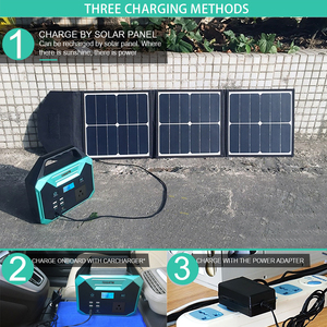 Generador Solar de Carga Rápida de 200W, Estación de Energía Ligera de 54000mAh con Paneles Solares para Viajes al Aire Libre, Respaldo Doméstico y Emergencias - Product Image 5