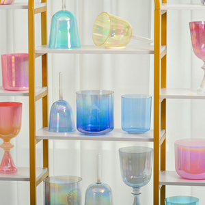 סט קערות קריסטל אלכימיות להתאמה אישית, כל הגדלים, מכשירי קוורץ לריפוי בצלילים 440 הרץ/432 הרץ, התאמה אישית מוצלחת - Product Image 4