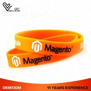 Gold Supplier Free Sample Multi Color Decorative Customize Logo <b>Silicone</b> Bracelet <b>Rubber</b> Wristband - Product Image 6
