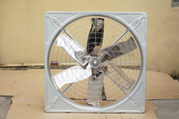 Ventilateur de haute puissance pour étable à bovins, vente chaude 2024, élevage de bétail, ventilation et refroidissement