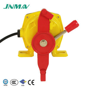 Sabuk dua arah tali tarik HFKLT2-II-S pengaturan ulang Manual sabuk dioperasikan dengan tangan kabel tarik darurat berhenti - Product Image 5