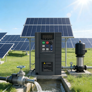 Inverter solaire pour pompe à eau OLU AC 220V monophasé 400W MPPT, variateur <span class=keywords><strong>de</strong></span> fréquence, pompe solaire VFD pour l'irrigation agricole - Product Image 1