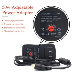 Poe מתאם 12w 15w Poe מזרק/מתאמי 24v 0.5a,48v 0.5a Poe מתאם