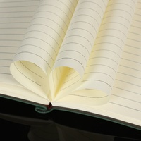 Carnet en cuir rigide A5 personnalisable, 120 feuilles, pour usage personnel, professionnel ou bureautique, avec porte-stylo épaissi, impression de logo personnalisée