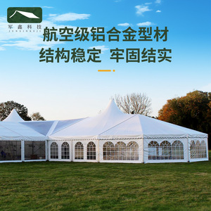 <span class=keywords><strong>Tente</strong></span> d'exposition de grande taille Junxin Factory Tianjin JX-PZ1, en alliage d'aluminium, pour stockage industriel, sport, basketball, <span class=keywords><strong>mariage</strong></span> - Product Image 3