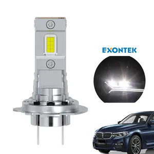 Lâmpada LED para farol automotivo D45 1:1 OEM de alta potência 20000lm H7 Plug & Play, tubo de cobre, venda quente na UE, RU, Coréia