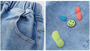 Conjuntos de Ropa de Marca para Niños y Mujeres, Chándal para Niñas con Pantalones Vaqueros de Shanghái - Product Image 6