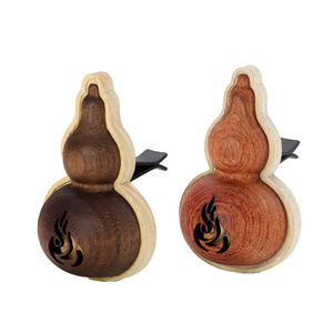 Diffuseur d'huiles essentielles en bois massif de rosewood pour aérateurs de voiture - Product Image 4