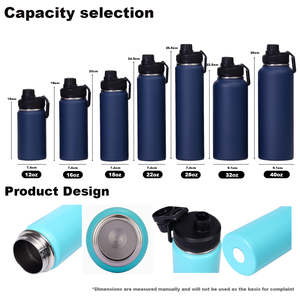 Botella de Agua Infantil de Acero Inoxidable de 350 ml (12 oz) con Asa de Transporte y Tapa con Pajita, Personalizada con Impresión, para Regalo Escolar o de Jardín de Niños - Product Image 6