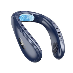 เครื่องปรับอากาศแบบห้อยคอ4400มิลลิแอมป์ต่อชั่วโมงระบายความร้อนอย่างรวดเร็วสาม<span class=keywords><strong>เป่า</strong></span>ลมเซมิคอนดักเตอร์ทำความเย็นรถยนต์ใช้ในครัวเรือนพัดลมแบตเตอรี่ - Product Image 1