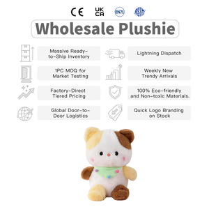 Proveedor Verificado de Fábrica Profesional, Peluche de Gato de Algodón PP Suave y Esponjoso Personalizado, Certificado CE EN71 ASTM, Animal de Peluche para Niños - Product Image 3