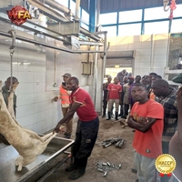 Équipement d'abattage de chèvres en acier inoxydable, machine de boucherie pour abattoir de moutons