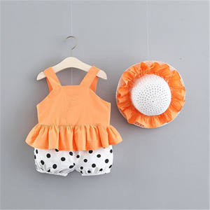 Conjunto de Ropa para Niños Little Top Models, Camisa con Tirantes y Pantalones con Estampado de Moléculas, Tienda en Línea de Venta al Por Mayor - Product Image 3