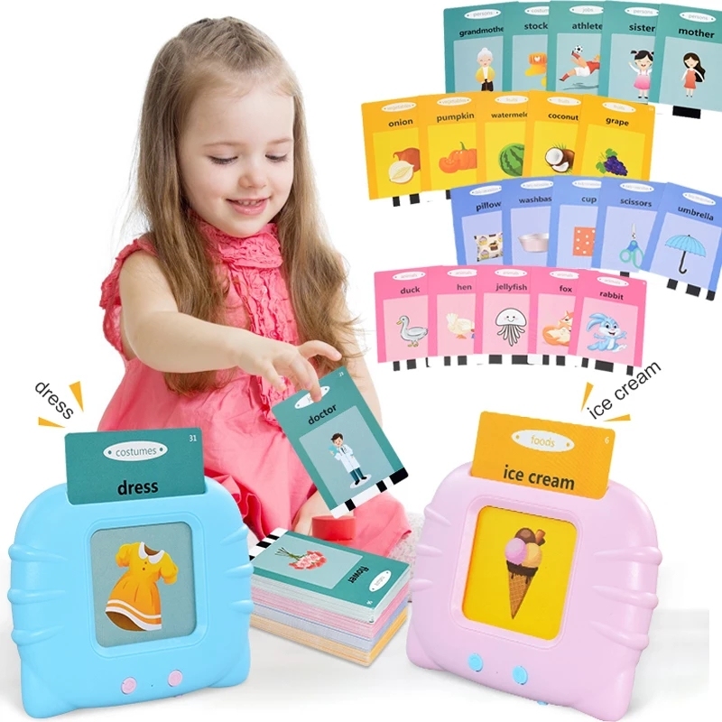 Talking Flash Cards LCD Writing Tablet