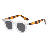 Nuevo Modelo 5220, Gafas de Sol con Lentes UV400, Armazón de Plástico, Estilo Europeo Americano, Versátiles, Estilo Coreano, Modernas
