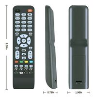 Control Remoto Hostrong Factory OEM ODM RCU SP-110 Compatible con Smart SETPLEX IPTV 4k Box STB NORAGO, Admite Personalización