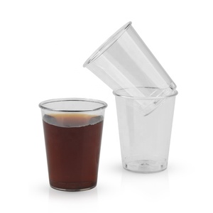 Factory Wholesale Cheap 48ml Custom Drinking Cup Plastic Shot Glasses Mini Spirits Cup
