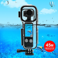 Étui étanche pour caméra sportive DJI OSMO Pocket 3, 60M+316, en acier inoxydable, antichoc, anti-poussière, PC+ verre trempé, accessoire