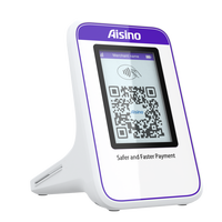 Aisino Q161 Pro Boîtier de paiement par code QR et NFC avec diffusion vocale, [4G/Wi-Fi] pour les magasins de détail