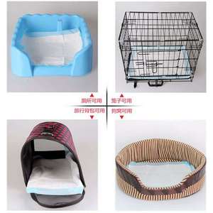 Articles pour animaux de compagnie : couches pour chiens, tapis absorbants jetables pour chats, couches d'apprentissage, absorbantes et anti-fuites d'urine. - Product Image 3
