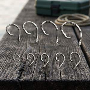Anzuelo de Pesca de Agua Salada [Yooseung Industrial] de Acero Inoxidable Forjado de Alta Resistencia, Afilado, con Punta Curva y Barbas para Atún - Product Image 3