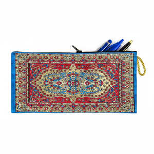 Alfombra tejida en miniatura turca, estuche de lápices de recuerdo, toruista - Product Image 3