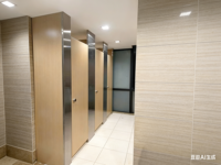 Système de cloisons de toilettes modernes pour les salles de bain des centres commerciaux
