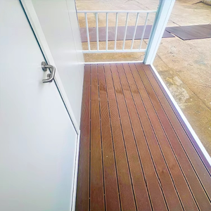 Maison préfabriquée en acier galvanisé moderne portable OEM de 20 pieds, maison mobile détachable, salle de bain, toilettes, entrepôt, extérieur - Product Image 4