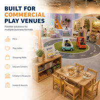 Cafetería, Zona de Juegos, Panadería Comercial, Mostrador de Caja, Pista de Carreras, Probado por TUV, Parque Infantil Interior, Escenario de Rol para Propietarios