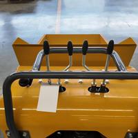CE-Zertifizierter Mini-Raupendumper 500kg Selbstladender Hydraulischer Kipp-Raupendumper für Schlammige Obstgarten-Straßen