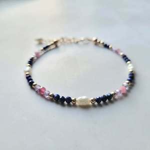 Joyería <span class=keywords><strong>de</strong></span> Perlas Personalizada, Pulseras <span class=keywords><strong>de</strong></span> Perlas <span class=keywords><strong>de</strong></span> Agua Dulce y Aguamarina, Joyería Chapada en <span class=keywords><strong>Oro</strong></span>, Venta al Por Mayor - Product Image 5