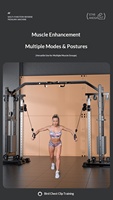 Machine de musculation à câbles croisés en acier LFT, qualité commerciale, système de poulies double réglable, entraînement complet du corps, exercices de pectoraux