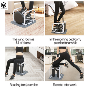 Mini Ellipsen trainer Kletter maschine Fuß maschine Gewichts verlust Fitness gerät Ellipsen trainer Stepper Heimtrainer - Product Image 6