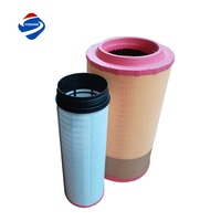 Filtre à air de remplacement E428L01 SA 17256 de haute qualité, élément filtrant en papier de qualité supérieure pour moteurs de camions lourds, directement du fabricant
