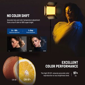 Éclairage d'appoint pour photographie <span class=keywords><strong>NEEWER</strong></span> Upgraded 660 <span class=keywords><strong>PRO</strong></span> II, lumière vidéo LED RGB, éclairage de studio - Product Image 3